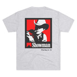 Showman Tobacco Road Tee — Pinehurst, NC Retro Western Shirt
