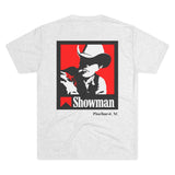 Showman Tobacco Road Tee — Pinehurst, NC Retro Western Shirt