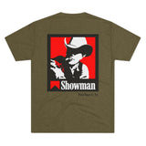 Showman Tobacco Road Tee — Pinehurst, NC Retro Western Shirt