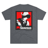 Showman Tobacco Road Tee — Pinehurst, NC Retro Western Shirt